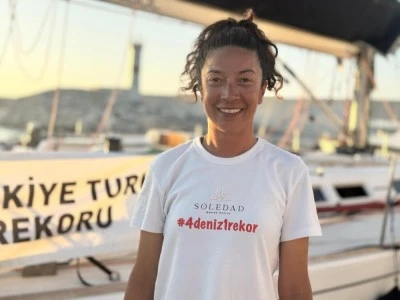 Yelkenci Başak Mireli 1500 deniz milini 15 g&uuml;n 6 saat 41 dakikada aştı