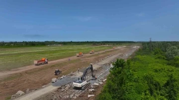 Yeni OSB&rsquo;nin altyapı &ccedil;alışması hızla ilerliyor
