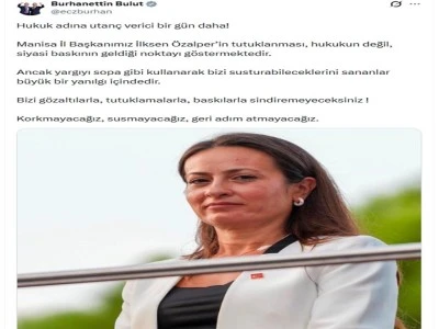 Yeni Parti Manisa İl Başkanı &Ouml;zalper, tutuklandı