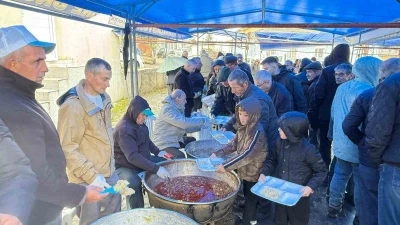 Yenice&rsquo;de &Ccedil;al k&ouml;y&uuml; hayrı yapıldı
