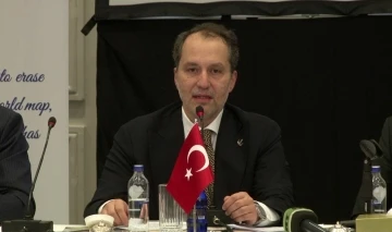 Yeniden Refah Partisi Genel Başkanı Erbakan&rsquo;dan M&uuml;sl&uuml;man devletlere "İsrail&rsquo;e yaptırım" &ccedil;ağrısı
