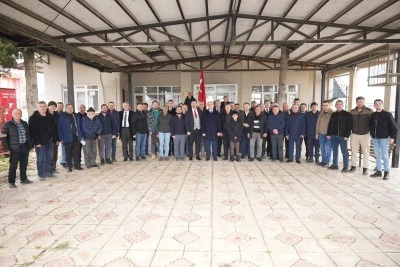 Yenişehir'de Başkan &Ouml;zel ve Kaymakam Altay'dan mahalle ziyaretleri 