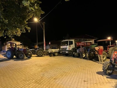 Yenişehir'de yangın teyakkuzu