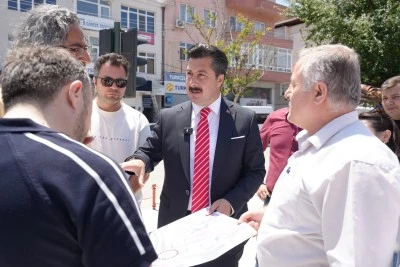 Yenişehir'e modern heykel kavşağı projesi 