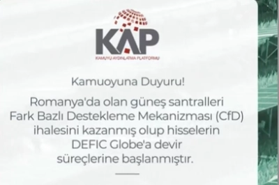 YEO Romanya&rsquo;da G&uuml;neş Enerjisi Yatırımlarını B&uuml;y&uuml;t&uuml;yor