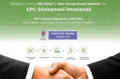 YEO Teknoloji'den Birleşik Krallık'ta 196 MWp'lik G&uuml;neş Enerjisi Projesi