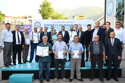 Yıldırım Belediyesi 2 bin 50 hak sahibine tapularını teslim etti 