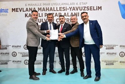 Yıldırım Belediyesi 6 mahallenin tapu sorununu &ccedil;&ouml;zd&uuml;