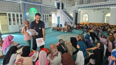 Yıldırım Belediyesi'nden &ccedil;ocuklara afet eğitimi