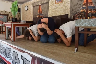 Yıldırım Belediyesi'nden deprem sim&uuml;lasyon eğitimi