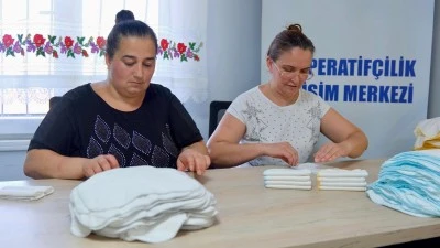 Yıldırım Belediyesi'nden &uuml;reten kadınlara destek! 