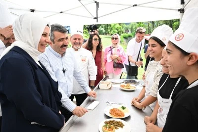 Yıldırım'da engelsiz şefler kıyasıya yarıştı 