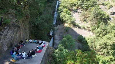 Yıldırım'da &ouml;nce okuma etkinliği, sonra da &ccedil;evre temizliği