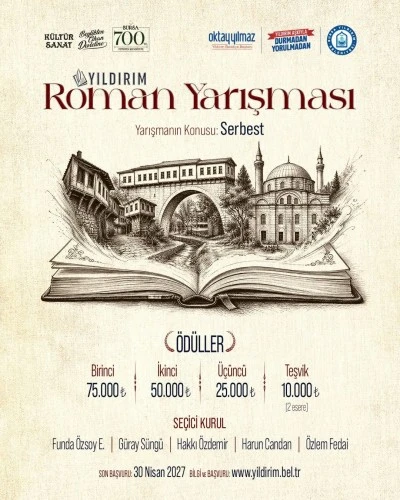 Yıldırım Roman Yarışması&rsquo;nda heyecan başladı