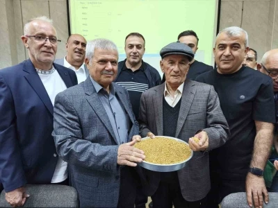 Yılın ilk buğdayı GTB&rsquo;de işlem g&ouml;rd&uuml;
