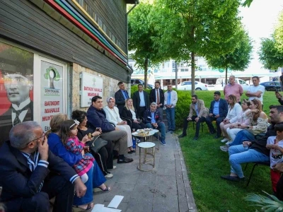 Yılmaz&rsquo;a Batıkent&rsquo;te yoğun ilgi
