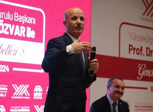 Y&Ouml;K Başkanı &Ouml;zvar: "Yeni a&ccedil;ılan &uuml;niversitelerimizin &uuml;zerine d&uuml;şen en &ouml;nemli g&ouml;revlerden biri b&ouml;lgesel kalkınmada rol oynamak"
