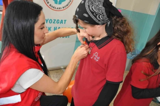 Yozgat&rsquo;ta l&ouml;semili &ccedil;ocuklar i&ccedil;in farkındalık &ccedil;alışması yapıldı
