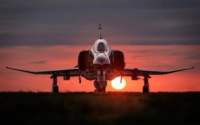 Yunanistan'da F-4 Phantom savaş u&ccedil;ağı d&uuml;şt&uuml;