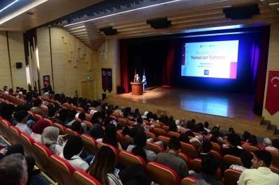 Yunus Emre Haftası etkinlikler "Bu Yolun &Ouml;tesi, Yunus&rsquo;un T&uuml;rk&ccedil;esi" konferansı ile başladı
