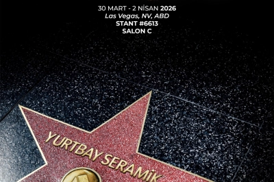 Yurtbay Seramik'in g&uuml;&ccedil;l&uuml; koleksiyonları Coverings 2026'da 