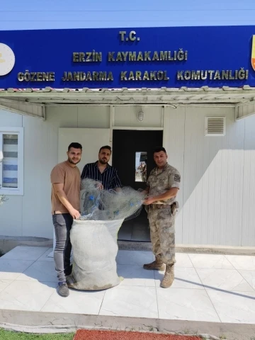 Y&uuml;zlerce balığın &ouml;l&uuml;m&uuml;ne sebep olan 2 kişi jandarmadan ka&ccedil;amadı
