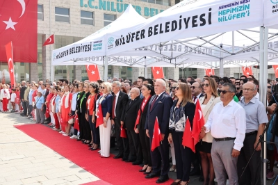 Zafer&rsquo;in 104&rsquo;&uuml;nc&uuml; Yılı Nil&uuml;fer&rsquo;de Kutlandı