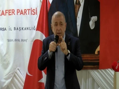 Zafer Partisi Lideri &Uuml;mit &Ouml;zdağ'dan Bursa'da &ccedil;arpıcı a&ccedil;ıklamalar