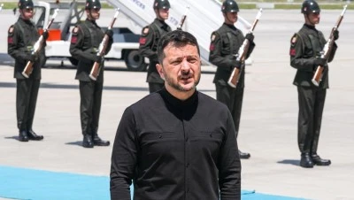 Zelenski: Ukrayna'nın NATO'da olması hepimizi daha g&uuml;&ccedil;l&uuml; kılar