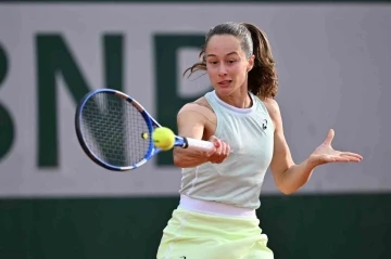 Zeynep S&ouml;nmez, bir WTA 500 turnuvasında ilk defa ikinci turda