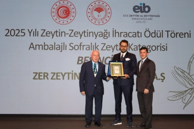 Zeytin ve Zeytinyağı Sekt&ouml;r&uuml;nde İhracat Şampiyonları &Ouml;d&uuml;llerine Kavuştu