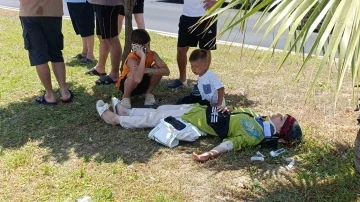 Zincirleme kazada 2&rsquo;si &ccedil;ocuk 4 yaralı
