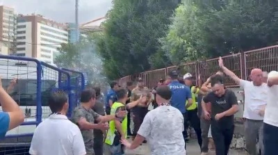 Zonguldak-Karab&uuml;k ma&ccedil;ı &ouml;ncesi gerginlik