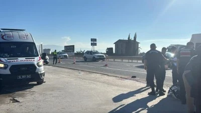 Bursa'da motosiklette bulunan 2 kişi &ouml;l&uuml;mden d&ouml;nd&uuml;